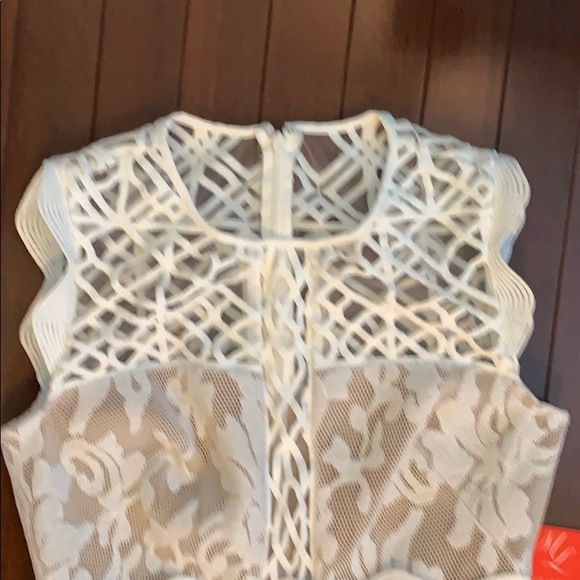 ML Monique Lhuillier Arabella Floral Lace Dress 4 - Picture 16 of 16